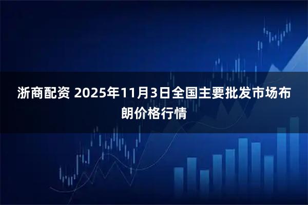 浙商配资 2025年11月3日全国主要批发市场布朗价格行情
